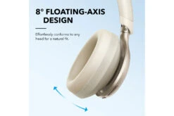 Soundcore Space One Active Noise Cancelling Headphones | Latte Cream 13 Soundcore Space One Active Noise Cancelling Headphones | Latte Cream -Home Appliances E71025934 6