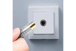 Ekon 9.5mm Satellite Antenna Connection Cable | 1.8m -Home Appliances ECANX18MFW 2