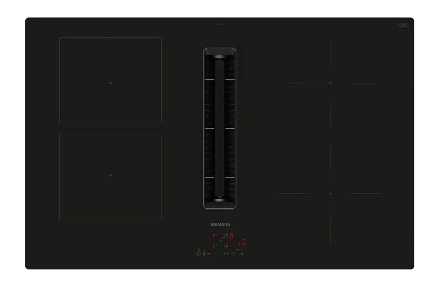 Siemens IQ300 80cm Integrated Induction Hob | ED811BS16E 3 Siemens IQ300 80cm Integrated Induction Hob | ED811BS16E