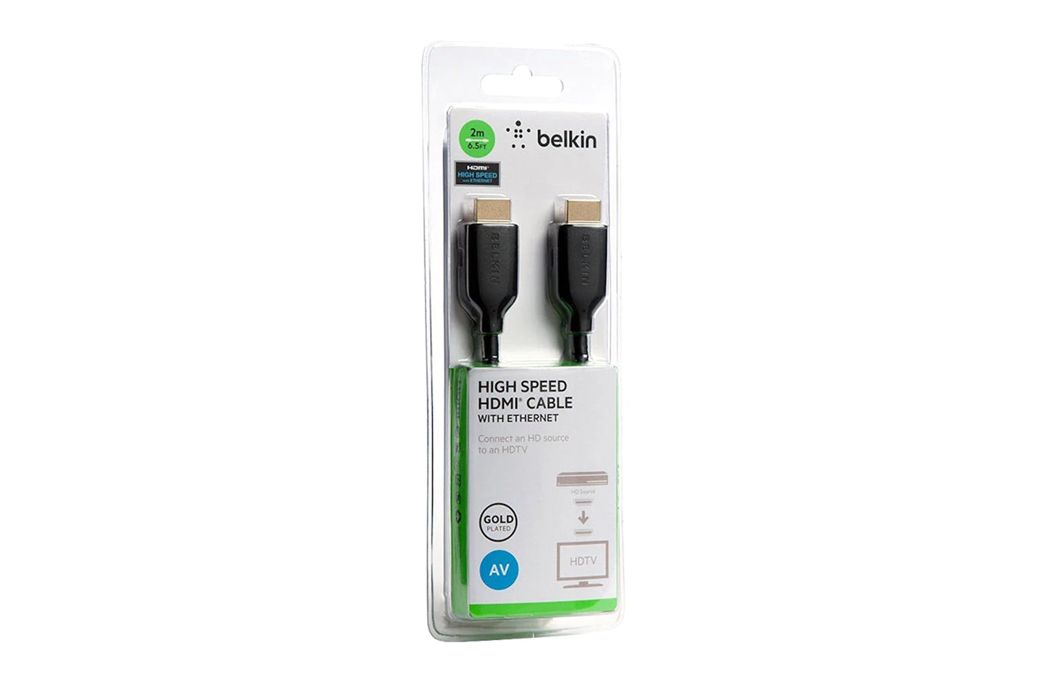 Belkin High Speed HDMI Cable | 2m 4 Belkin High Speed HDMI Cable | 2m - Image 3