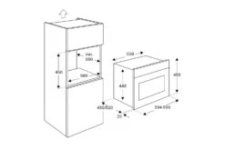 Bertazzoni 60cm Heritage Series Built-In Electric Microwave Combination Oven | F457HERMWTNE | Nero -Home Appliances F457HERMWTNE 3 9106c415 7321 4297 929e 61a4b2301910