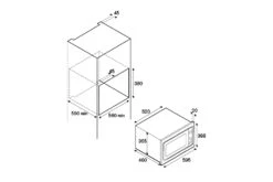 Bertazzoni 60cm Professional Series Built-In Electric Microwave Combination Oven | F457PROMWSX | Stainless Steel 9 Bertazzoni 60cm Professional Series Built-In Electric Microwave Combination Oven | F457PROMWSX | Stainless Steel -Home Appliances F457PROMWSX 4