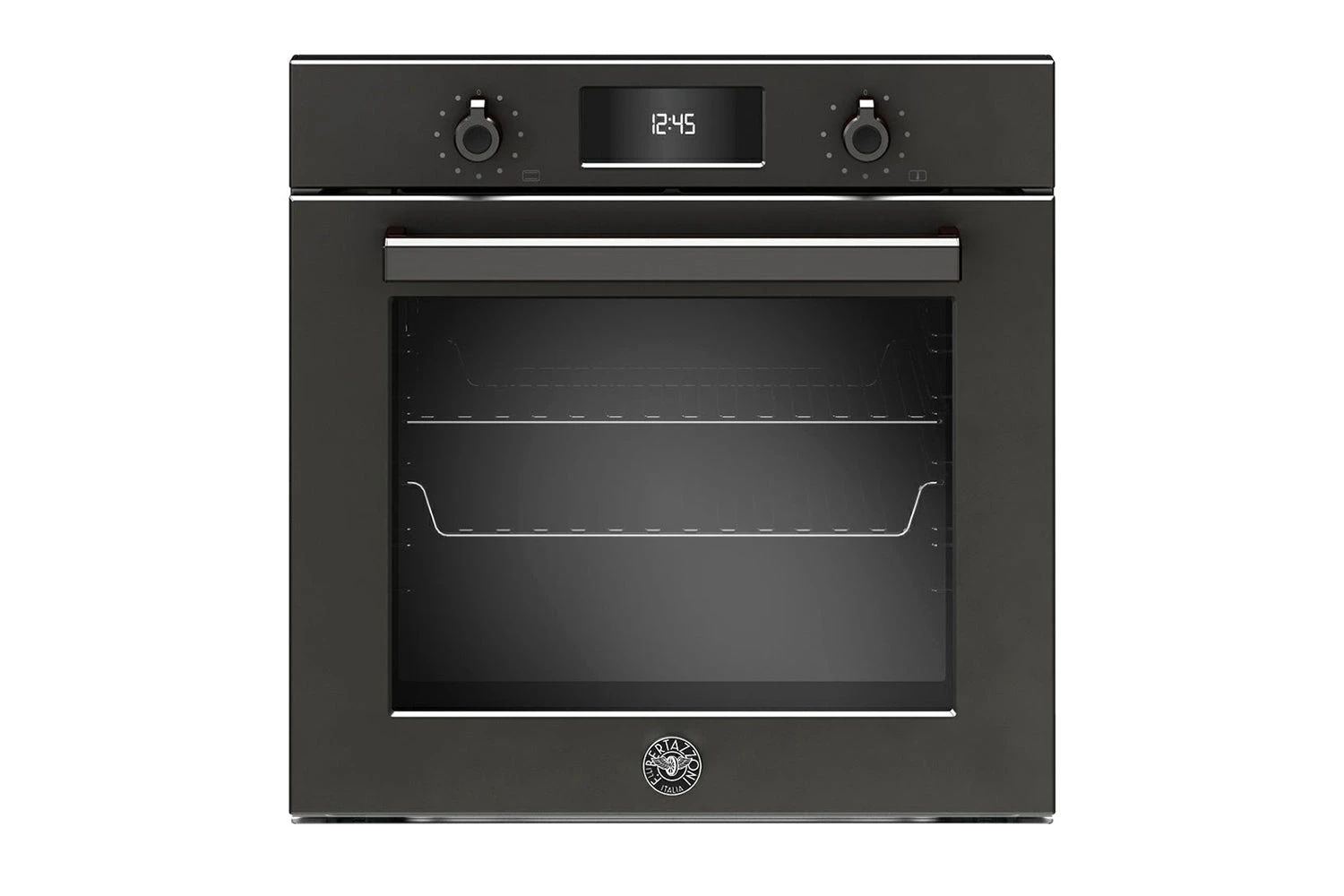 Bertazzoni 60cm Professional Series Built-In Single Electric Oven | F6011PROELN | Carbonio 3 Bertazzoni 60cm Professional Series Built-In Single Electric Oven | F6011PROELN | Carbonio