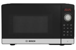 BOSCH SERIE 2 800W 20 LITRE MICROWAVE WITH GRILL | FEL023MS2B | Stainless Steel