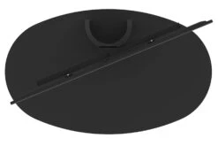 AVF Chepstow One 93cm Column TV Stand, For TVs 32-65" | Black| FL930CHEB -Home Appliances FL930CHEB 5