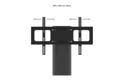 AVF Chepstow One 93cm Column TV Stand, For TVs 32-65" | Black| FL930CHEB -Home Appliances FL930CHEB 7