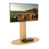 AVF Chepstow One 93cm Column TV Stand, For TVs 32-65" | Oak| FL930CHEO