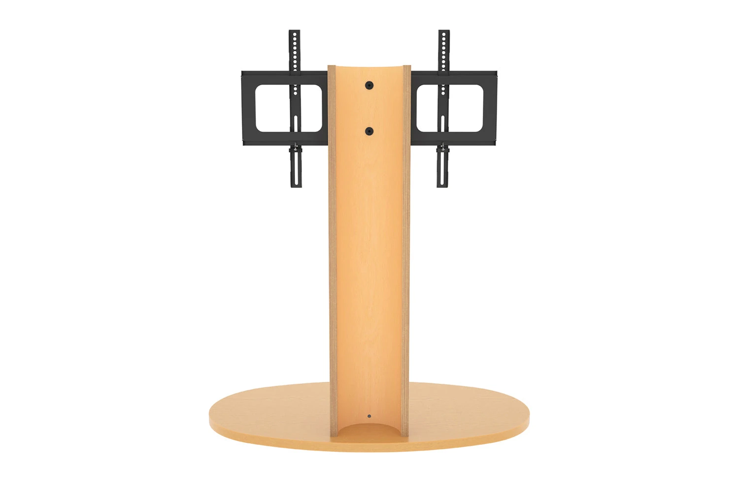 AVF Chepstow One 93cm Column TV Stand, For TVs 32-65" | Oak| FL930CHEO 7 AVF Chepstow One 93cm Column TV Stand, For TVs 32-65" | Oak| FL930CHEO - Image 5