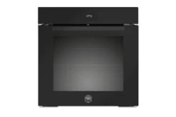 Bertazzoni 60cm Modern Series Built-In Pyro Single Electric Oven | FMOD6115PLB2 | Black Glass
