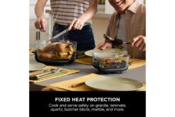 Ninja CRISPi 4-in-1 Portable Glass Air Fryer | FN101UKSG | Sage Green -Home Appliances FN101UKSG 08