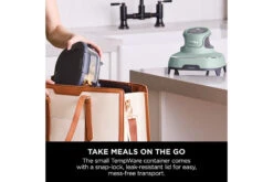 Ninja CRISPi 4-in-1 Portable Glass Air Fryer | FN101UKSG | Sage Green -Home Appliances FN101UKSG 09