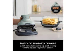 Ninja CRISPi 4-in-1 Portable Glass Air Fryer | FN101UKSG | Sage Green -Home Appliances FN101UKSG 11