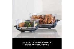 Ninja CRISPi 4-in-1 Portable Glass Air Fryer | FN101UKSG | Sage Green -Home Appliances FN101UKSG 12