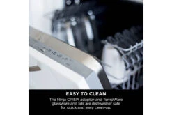 Ninja CRISPi 4-in-1 Portable Glass Air Fryer | FN101UKSG | Sage Green -Home Appliances FN101UKSG 14