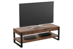 AVF Ridgewood 1.2m TV Stand | Rustic Dark Wood -Home Appliances FS1200RIDLW 4