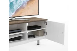 AVF Whitesands 1.2m TV Stand For TVs Up To 60" | Satin White & Wood | FS1200WSSW -Home Appliances FS1200WSSW 5 73bf5d8e abeb 4cbd ac34 c755ae9b25f4