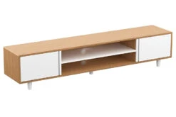 AVF Harbour 2m TV Stand For TVs Up To 95"| Light Wood And White | FS2000HARLWW 8 AVF Harbour 2m TV Stand For TVs Up To 95"| Light Wood And White | FS2000HARLWW -Home Appliances FS2000HARLWW 2