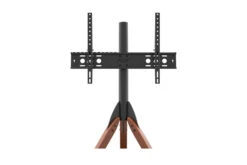 AVF Hoxton Freestanding Tripod TV Stand For TVs 32-70" | Dark Wood | FSL1000HOXDWB