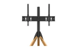 AVF Hoxton Freestanding Tripod TV Stand For TVs 32-70" | Light Wood | FSL1000HOXLWB
