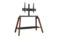 AVF Hoxton Quad Freestanding TV Stand For TVs 32-86" | Dark Wood | FSL1120HOQDWB