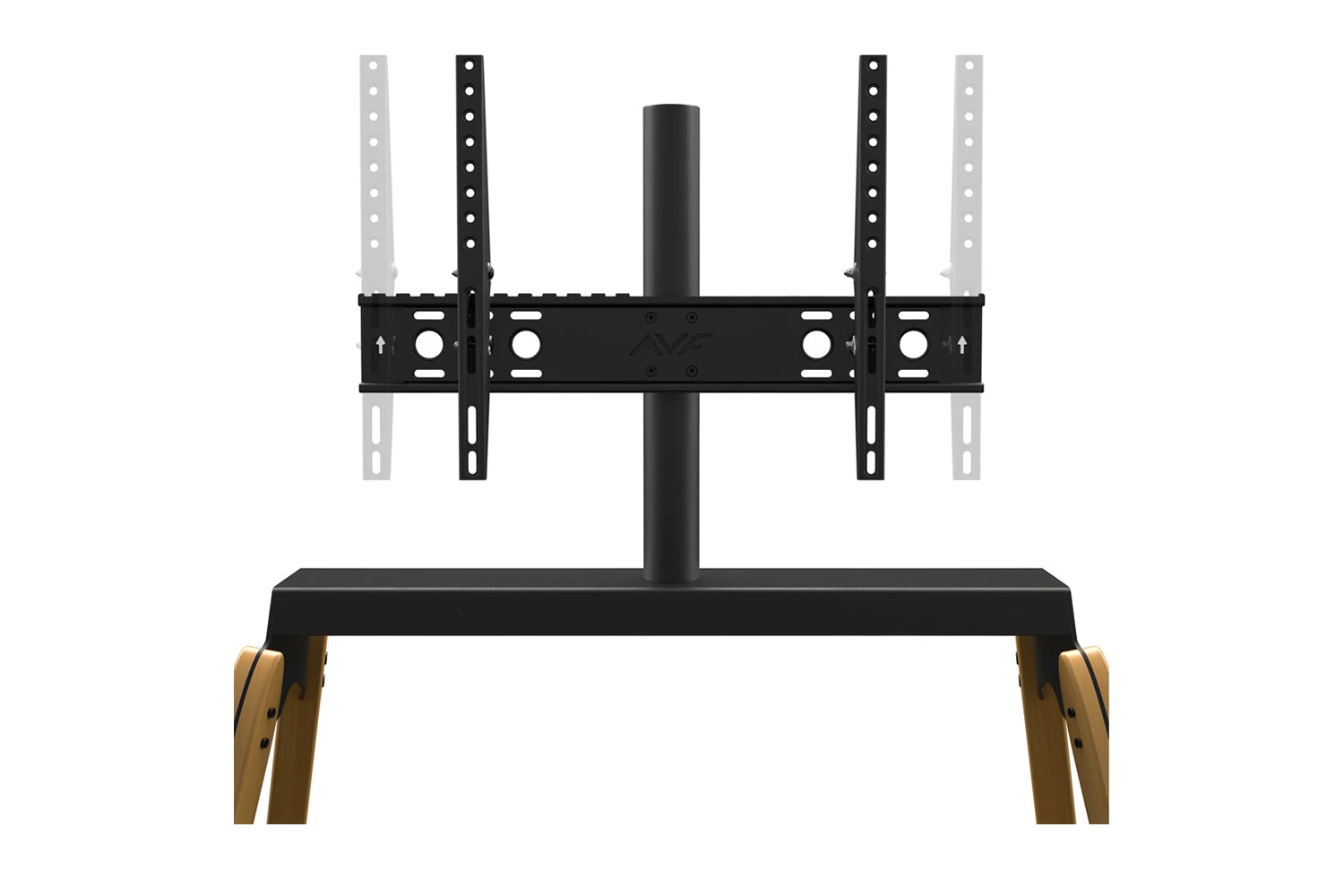 AVF Hoxton Quad Freestanding TV Stand For TVs 32-86" | Light Wood | FSL1120HOQLWB 6 AVF Hoxton Quad Freestanding TV Stand For TVs 32-86" | Light Wood | FSL1120HOQLWB - Image 4