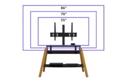 AVF Hoxton Quad Freestanding TV Stand For TVs 32-86" | Light Wood | FSL1120HOQLWB 19 AVF Hoxton Quad Freestanding TV Stand For TVs 32-86" | Light Wood | FSL1120HOQLWB -Home Appliances FSL1120HOQLWB 4 1397fe84 d584 4e96 b189 ea521c68a2e5