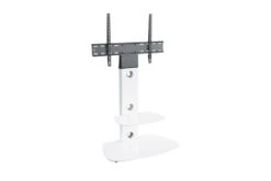 AVF Lucerne 70cm Column TV Stand For TVs 32-65" | Satin White | FSL700LUCSWW -Home Appliances FSL700LUCSWW 2 09ae3760 075d 4281 8d95 ffd653ec6bca