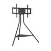AVF Tiga Freestanding Metal Tripod TV Stand For TVs 32-65" | Black | FSL900TIGB