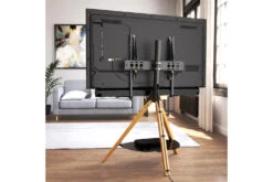 AVF Hoxton Sound Freestanding Tripod TV + Soundbar Stand | Light Wood For TVs 32-70" | FSLK1001HOXLWB -Home Appliances FSLK1001HOXLWB 9