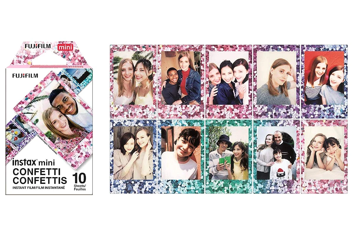 Fujifilm Instax Mini Confetti Film | 10 Pack 8 Fujifilm Instax Mini Confetti Film | 10 Pack - Image 6