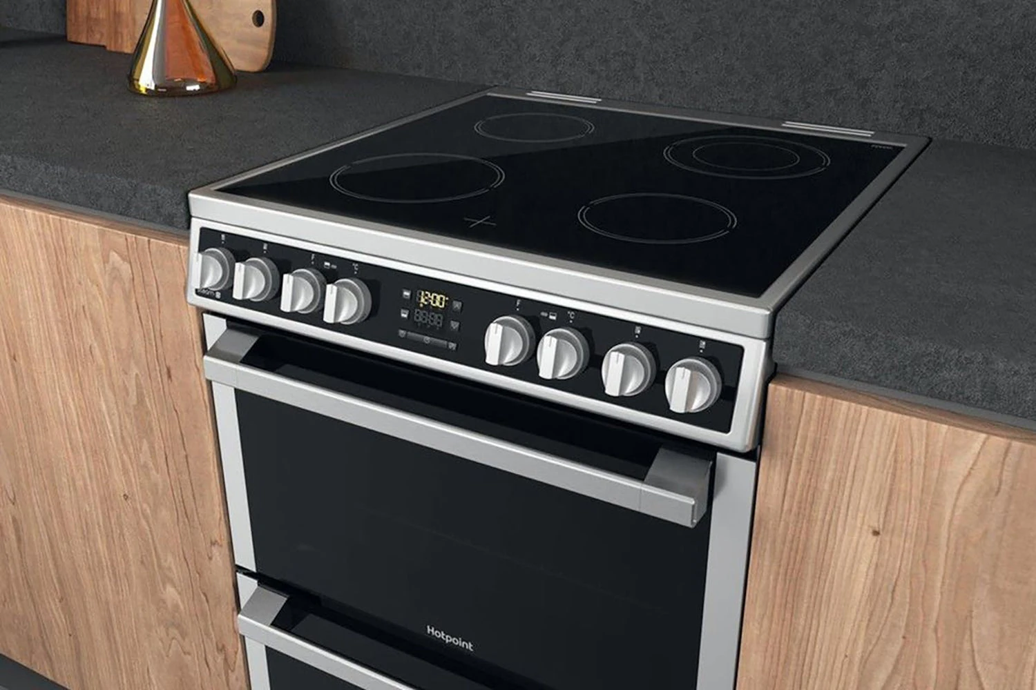 Hotpoint 60cm Electric Cooker With Double Oven | HDM67V8D2CXUK 12 Hotpoint 60cm Electric Cooker With Double Oven | HDM67V8D2CXUK - Image 10