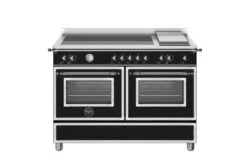 Bertazzoni 120cm Heritage Series Electric Range Cooker | HER125I2ENET | Black Matt