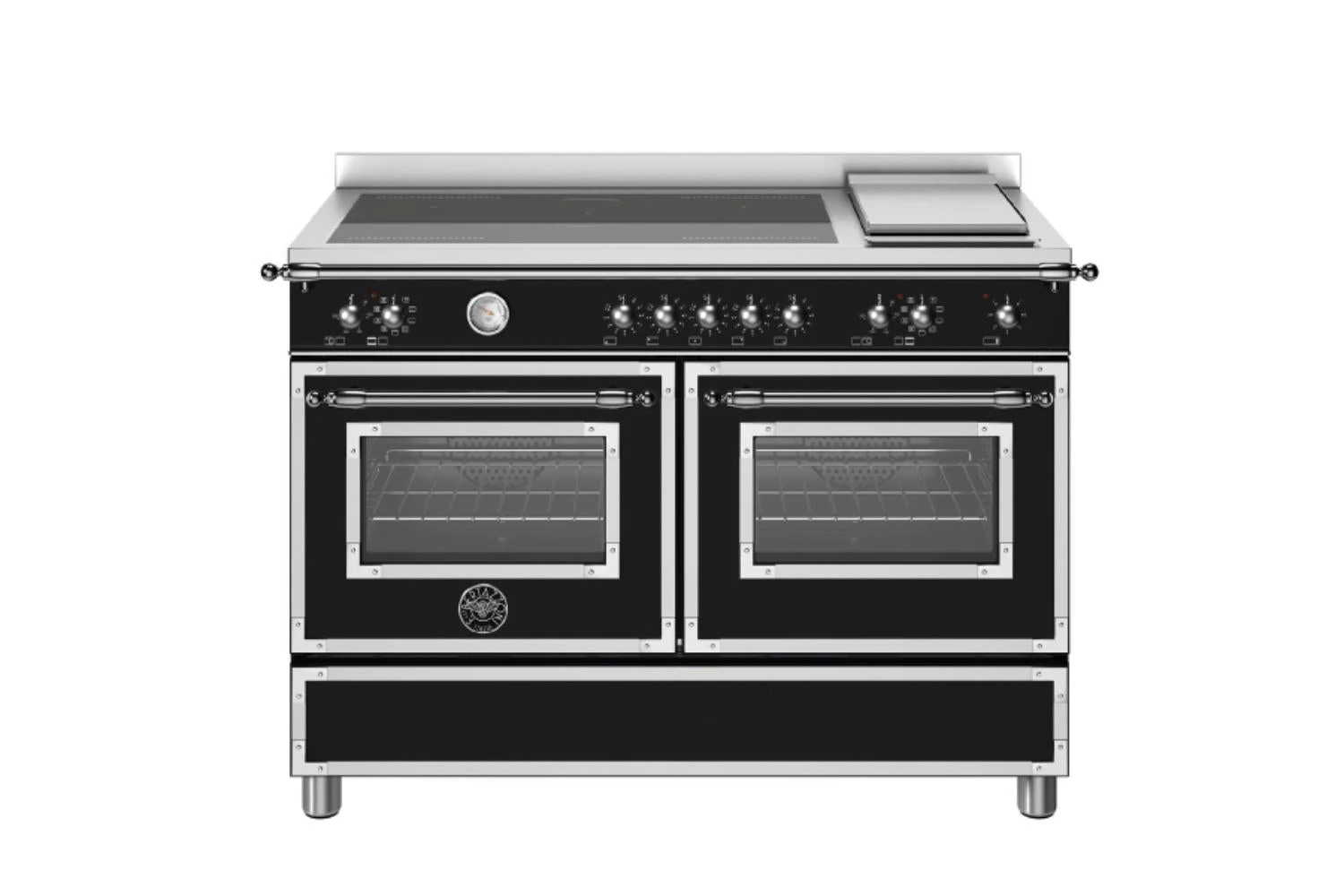 Bertazzoni 120cm Heritage Series Electric Range Cooker | HER125I2ENET | Black Matt 3 Bertazzoni 120cm Heritage Series Electric Range Cooker | HER125I2ENET | Black Matt