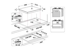 Hotpoint 59.6cm Built-in Gas Hob | HGS61SBK 13 Hotpoint 59.6cm Built-in Gas Hob | HGS61SBK -Home Appliances HGS61SBK 6 4a9a40fd 1ab1 4f41 9d7a d04a16131ab5