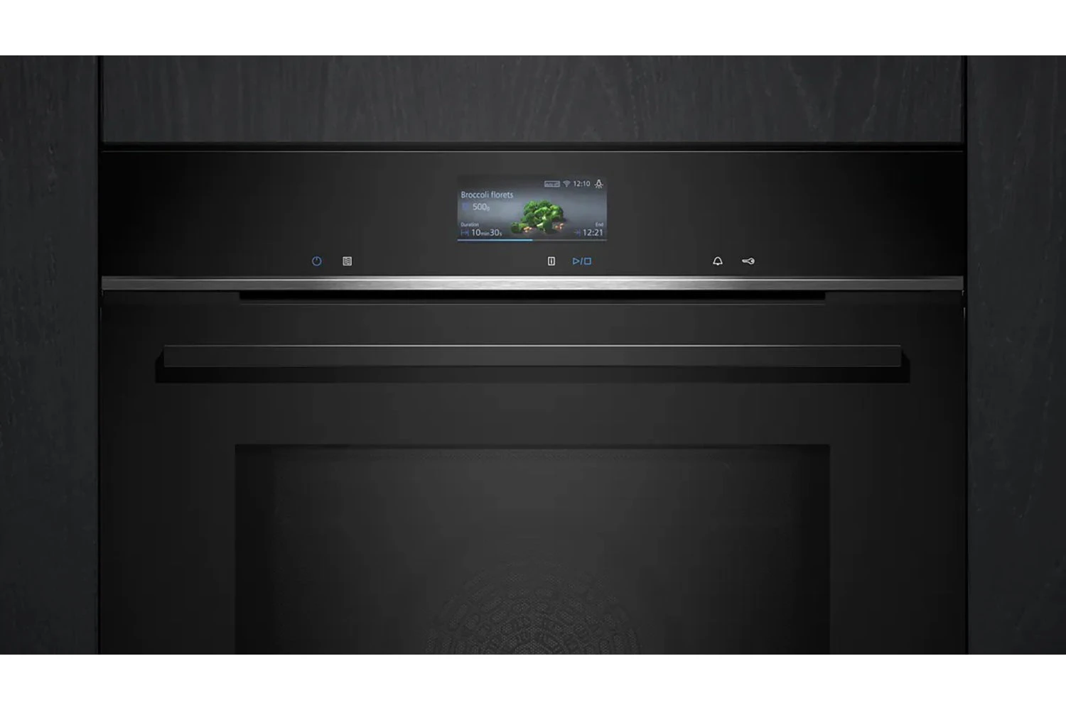 Siemens IQ700 Built-in Single Oven With Microwave | HM776G1B1B | Black 5 Siemens IQ700 Built-in Single Oven With Microwave | HM776G1B1B | Black - Image 3