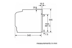 Bosch Steam Function Built-in Oven | HQA534BS3B -Home Appliances HQA534BS3B 12