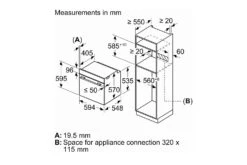 Bosch Steam Function Built-in Oven | HQA534BS3B -Home Appliances HQA534BS3B 13