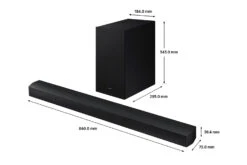 Samsung B Series 3.1ch Soundbar With Subwoofer | Black 17 Samsung B Series 3.1ch Soundbar With Subwoofer | Black -Home Appliances HW B650DXU 7 cd75307a c8fd 48f5 862a c4cbfb820219