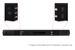 Samsung B Series 3.1ch Soundbar With Subwoofer | Black 16 Samsung B Series 3.1ch Soundbar With Subwoofer | Black -Home Appliances HW B650DXU 8 83dd3dee 79c9 4d53 a2ab 5b2cf74e0067