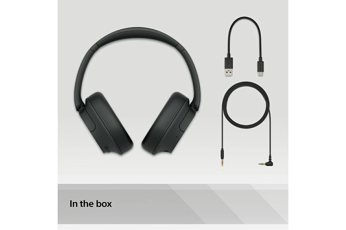 Sony WH-CH720N Over-Ear Wireless Over-Ear Noise Cancelling Headphones | Black 8 Sony WH-CH720N Over-Ear Wireless Over-Ear Noise Cancelling Headphones | Black - Image 6