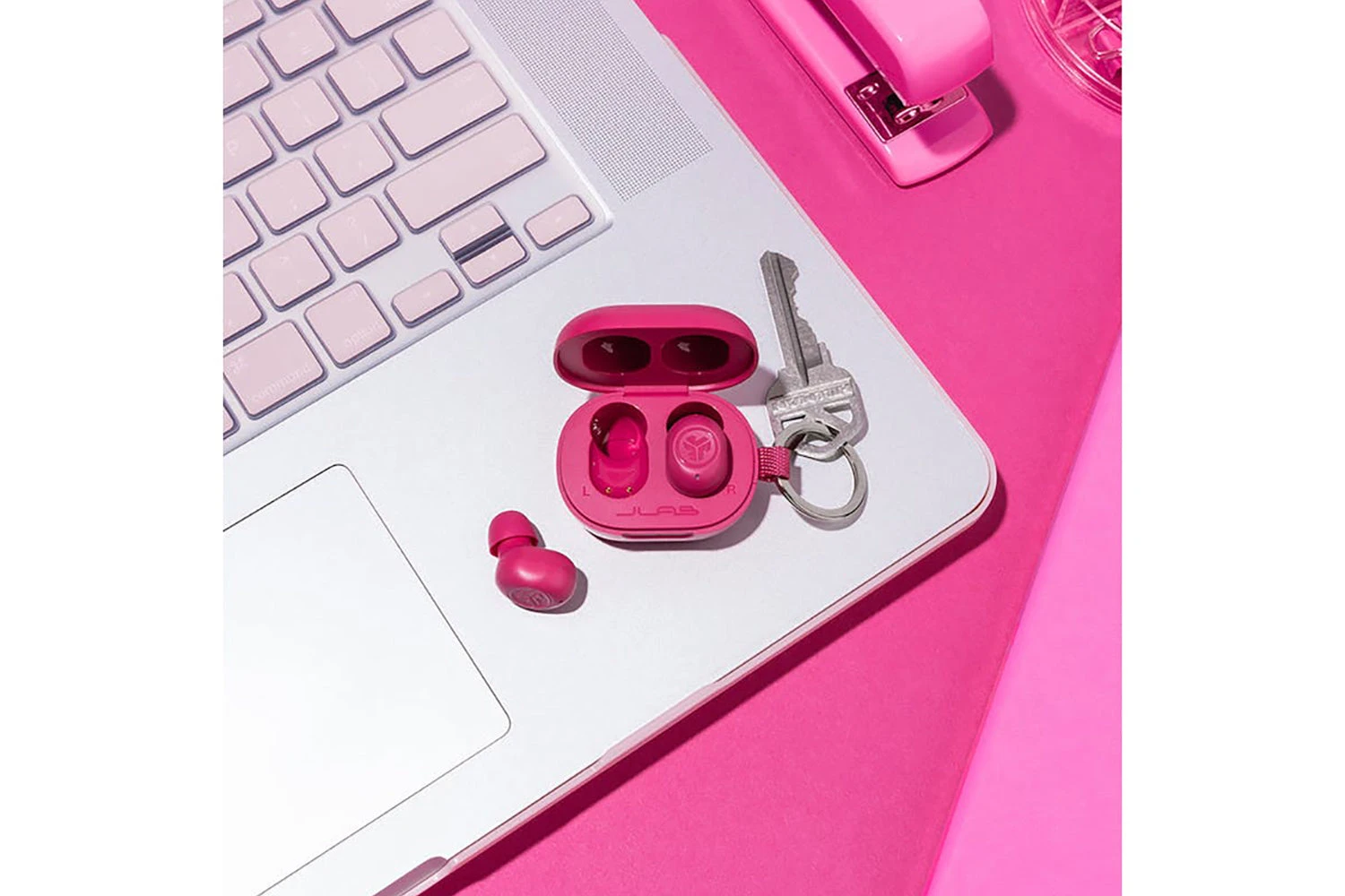 JLab JBuds Mini True Wireless Earbuds | Pink 11 JLab JBuds Mini True Wireless Earbuds | Pink - Image 9