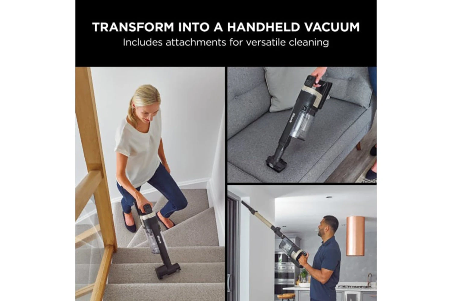 Shark Stratos Anti Hair Wrap Plus Pet Pro Cordless Vacuum | IZ400UKT 7 Shark Stratos Anti Hair Wrap Plus Pet Pro Cordless Vacuum | IZ400UKT - Image 5