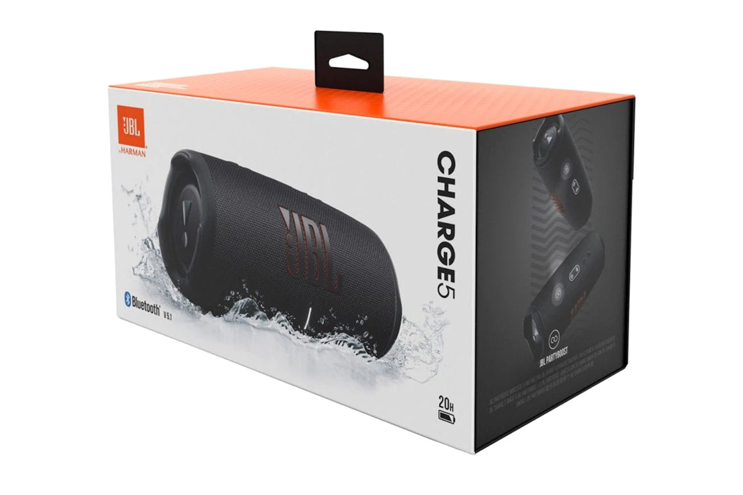 JBL Charge 5 Bluetooth Speaker | Black 8 JBL Charge 5 Bluetooth Speaker | Black - Image 6