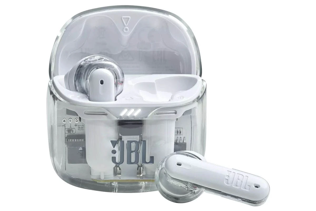 JBL Tune Flex Ghost Edition Noise Cancelling Earbuds | White 3 JBL Tune Flex Ghost Edition Noise Cancelling Earbuds | White