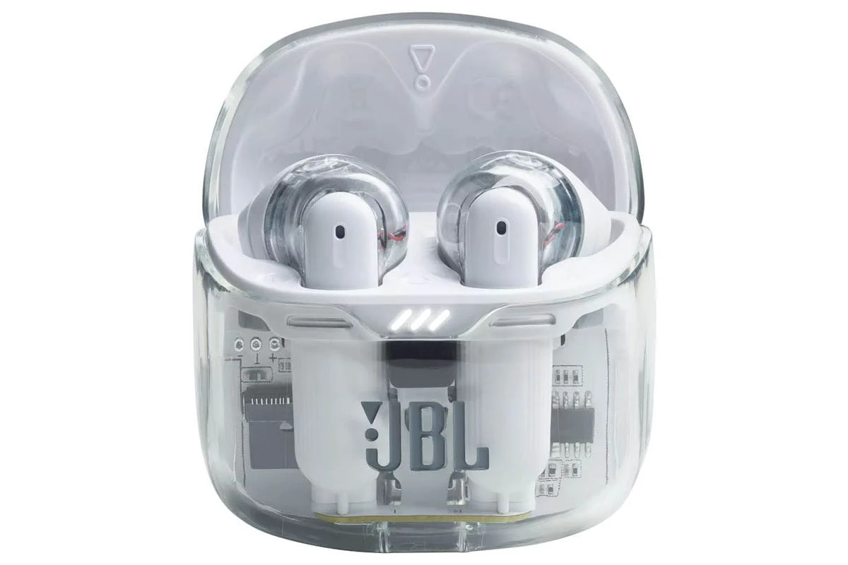 JBL Tune Flex Ghost Edition Noise Cancelling Earbuds | White 6 JBL Tune Flex Ghost Edition Noise Cancelling Earbuds | White - Image 4