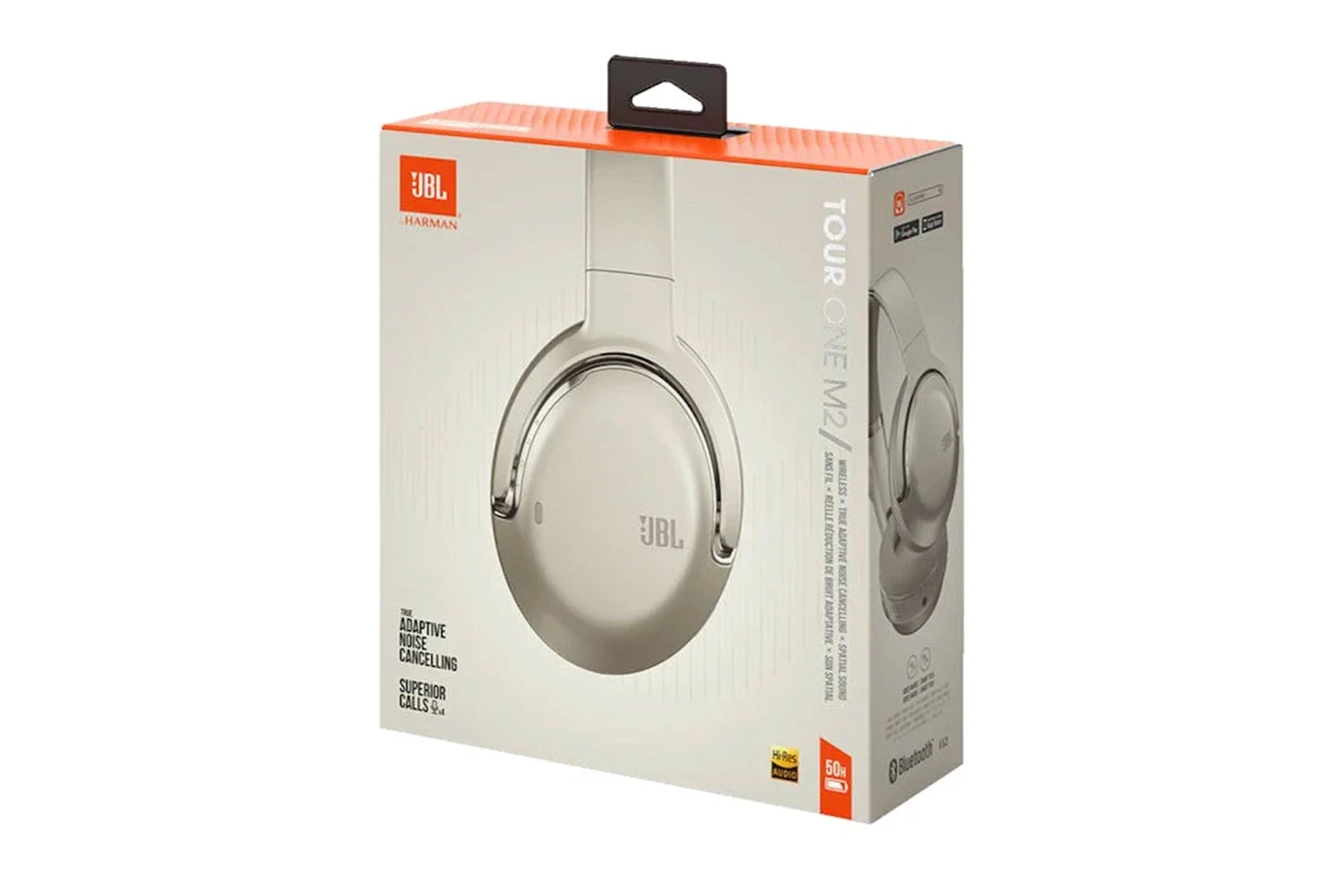 JBL Tour One M2 Noise Cancelling Wireless Over-Ear Headphones | Champagne 11 JBL Tour One M2 Noise Cancelling Wireless Over-Ear Headphones | Champagne - Image 9