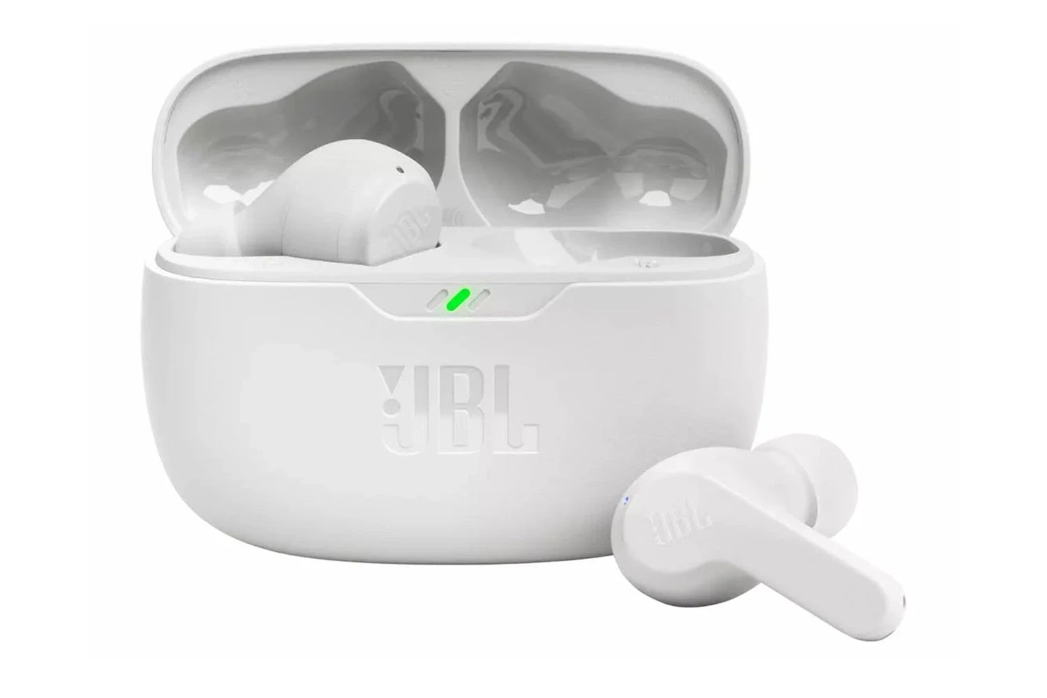 JBL Wave Beam True Wireless In-Ear Earbuds | White 3 JBL Wave Beam True Wireless In-Ear Earbuds | White