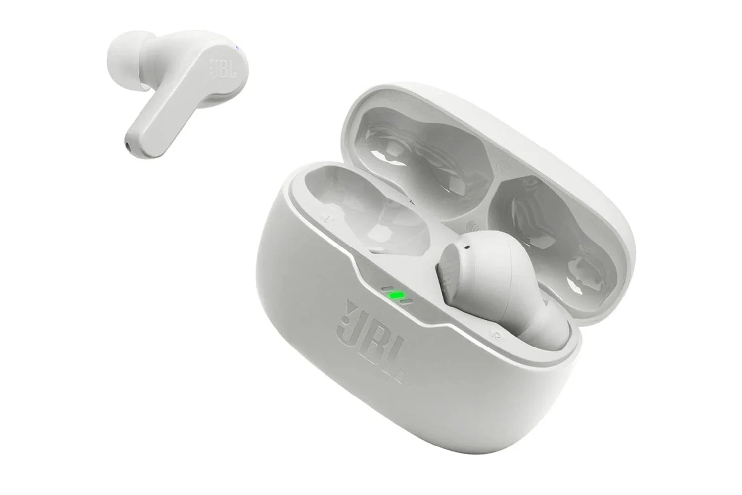 JBL Wave Beam True Wireless In-Ear Earbuds | White 7 JBL Wave Beam True Wireless In-Ear Earbuds | White - Image 5