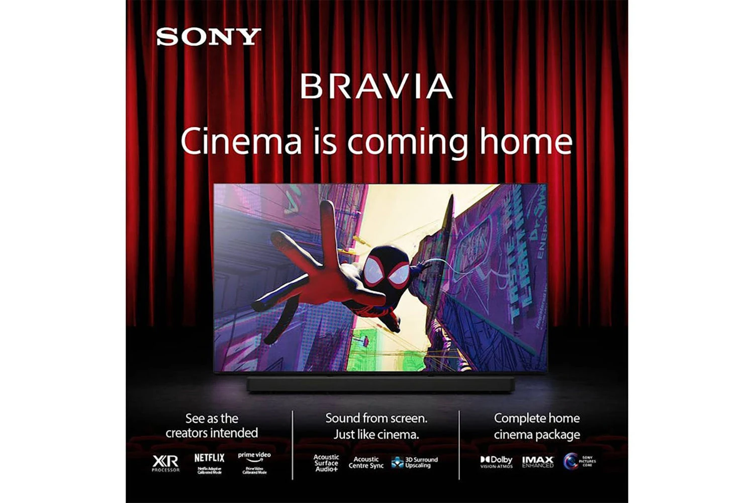 Sony XR80 77" Bravia 8 4K Ultra HD HDR OLED Smart TV (2024) | K77XR80PU 14 Sony XR80 77" Bravia 8 4K Ultra HD HDR OLED Smart TV (2024) | K77XR80PU - Image 12