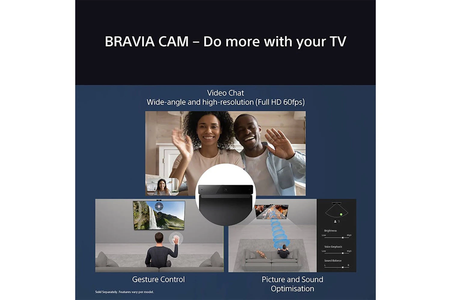 Sony XR80 77" Bravia 8 4K Ultra HD HDR OLED Smart TV (2024) | K77XR80PU 13 Sony XR80 77" Bravia 8 4K Ultra HD HDR OLED Smart TV (2024) | K77XR80PU - Image 11